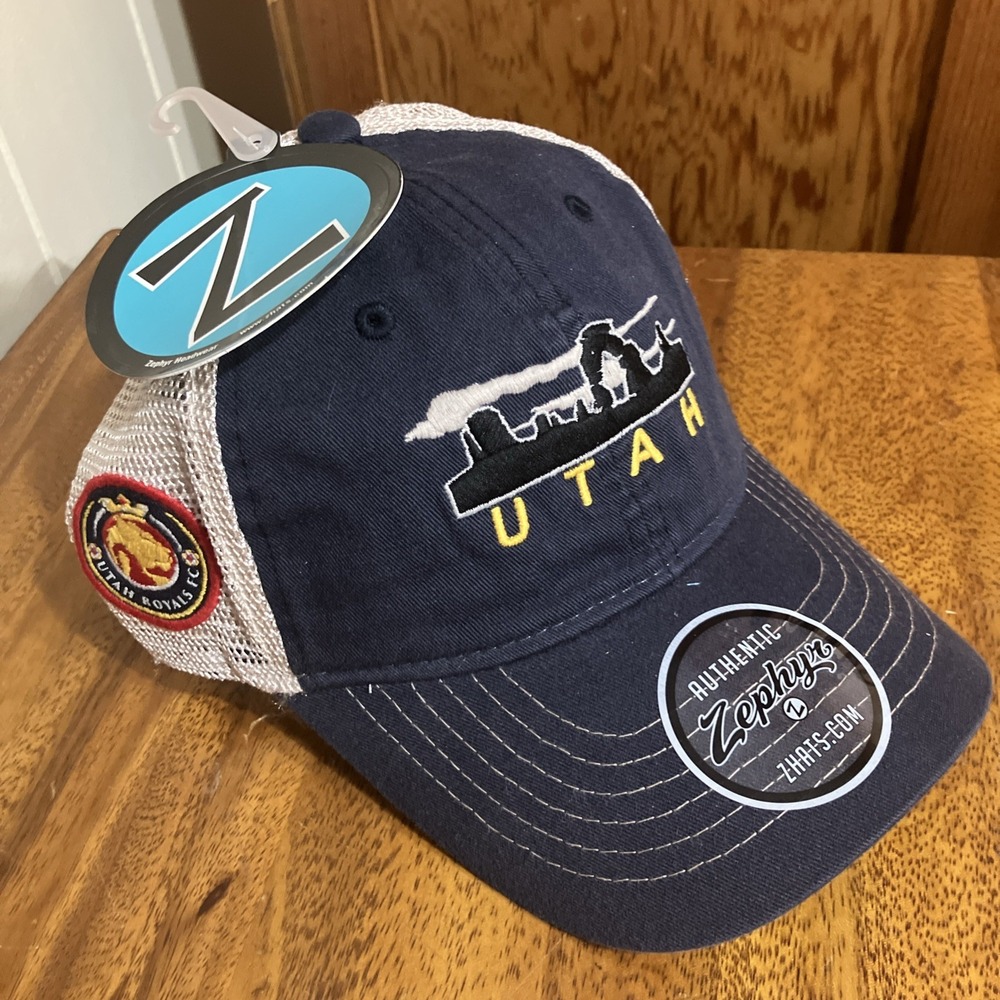 Zephyr Utah Royals FC Women's Soccer Hat  REAL Salt Lake‎ Baseball Cap New! NWT